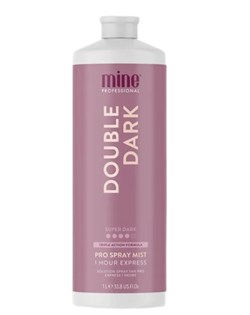 Лосьон MineTan Double Dark Pro Spray Mist 14% DHA 1000 мл - фото 8290