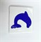 Индикатор моментального загара (стикер) Дельфин. - фото 5788